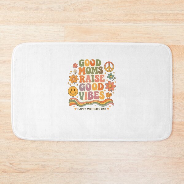 Item preview, Good Moms Raise Good Vibes designed and sold by FEEL GOOD CLUB DESIGNS.