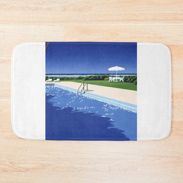 Item preview, Hiroshi Nagai Moonlit Poolside Calm designed and sold by LaFabricaArt.