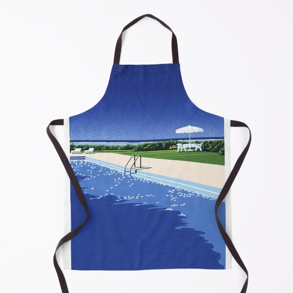 Item preview, Hiroshi Nagai Moonlit Poolside Calm designed and sold by LaFabricaArt.