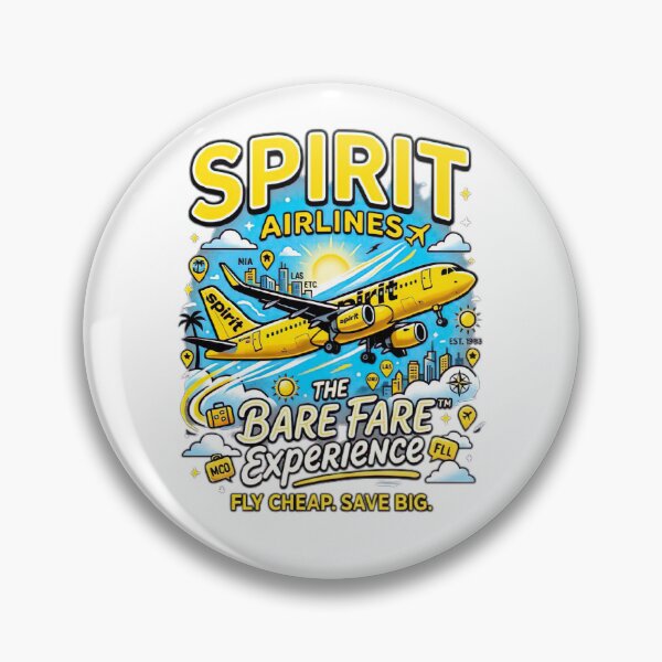 Item preview, spirit airlines design, perfect design for print on demand  designed and sold by Art Wave Studio.