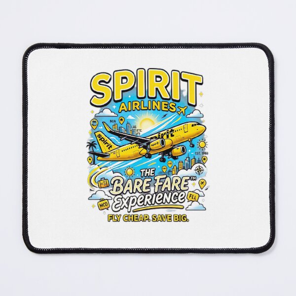 Item preview, spirit airlines design, perfect design for print on demand  designed and sold by Art Wave Studio.