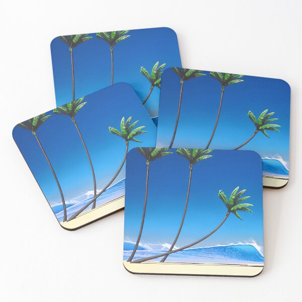 Item preview, Hiroshi Nagai Tropical Wave Palms designed and sold by LaFabricaArt.