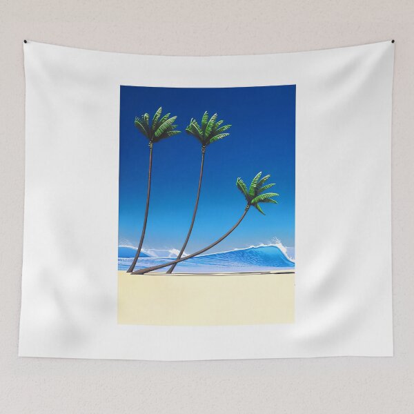 Item preview, Hiroshi Nagai Tropical Wave Palms designed and sold by LaFabricaArt.