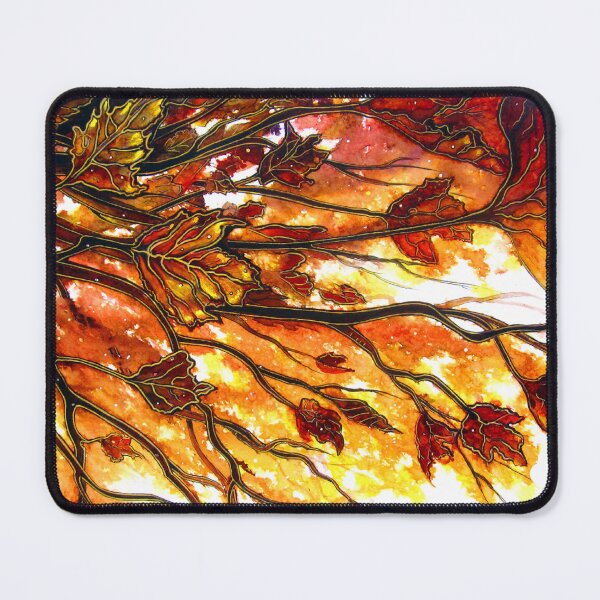 Item preview, Autumn Leaves in the Wind designed and sold by Linda Callaghan.