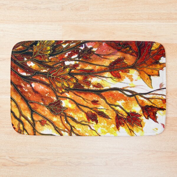 Item preview, Autumn Leaves in the Wind designed and sold by Linda Callaghan.