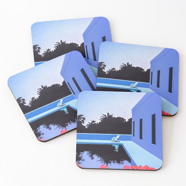 Item preview, Hiroshi Nagai Blue Modern Pool designed and sold by LaFabricaArt.