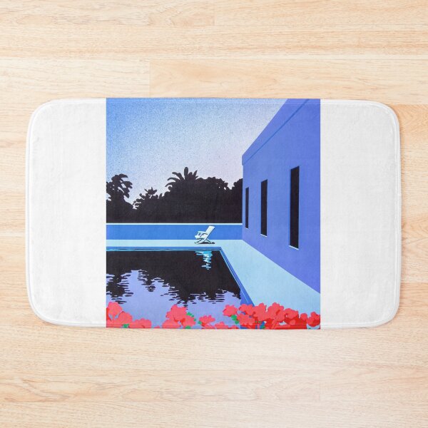 Item preview, Hiroshi Nagai Blue Modern Pool designed and sold by LaFabricaArt.