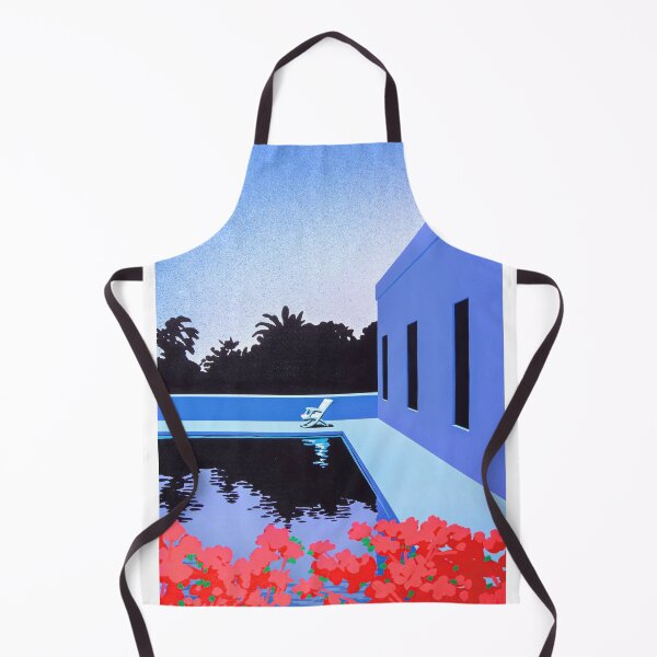 Item preview, Hiroshi Nagai Blue Modern Pool designed and sold by LaFabricaArt.