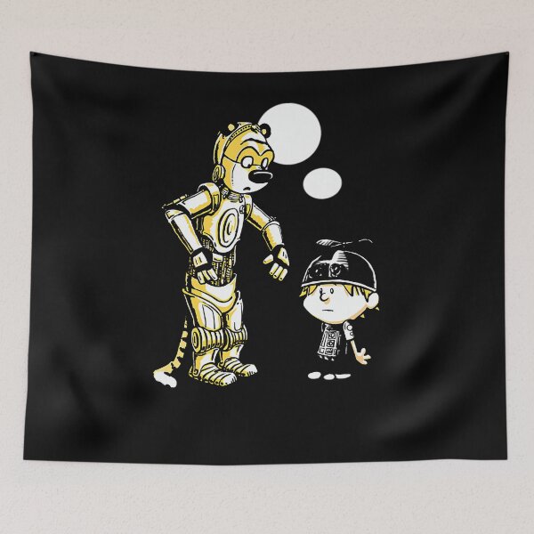Item preview, Calvin And Hobbes  Are The Droids designed and sold by ZFStore.