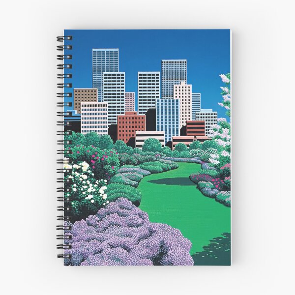 Item preview, Hiroshi Nagai Urban Garden Skyline designed and sold by LaFabricaArt.