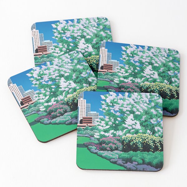 Item preview, Hiroshi Nagai Blooming City Garden designed and sold by LaFabricaArt.