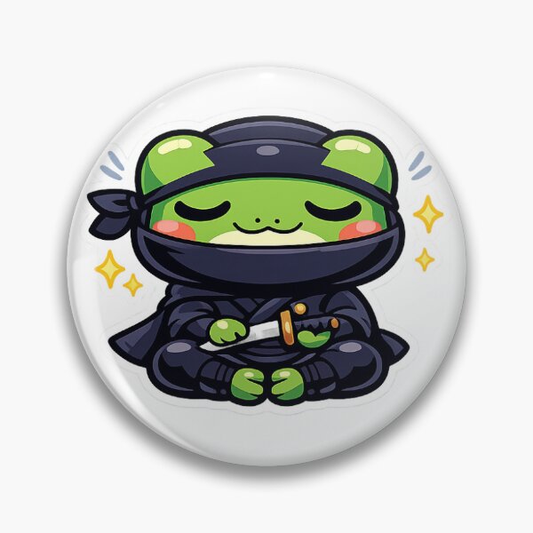 Item preview, Zen Ninja Frog designed and sold by Rikkimaru07.