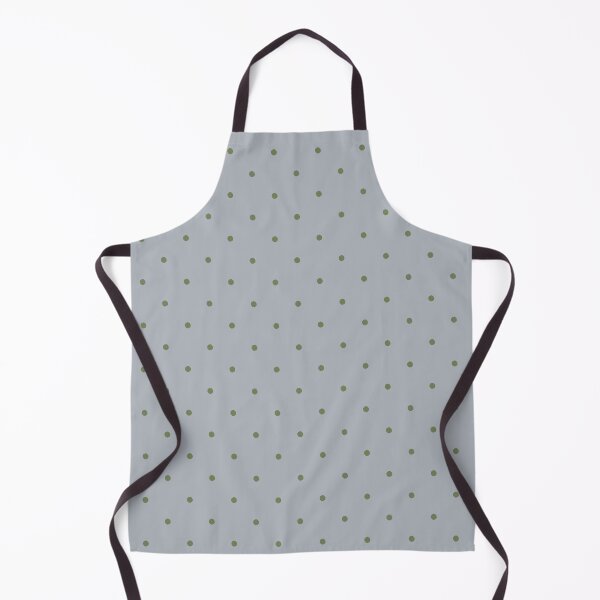 Item preview, Sage Green and Slate Blue Polka Dots | Muted Earthy Blue Green Dotted Pattern | Minimalist Sage and Grey Blue Art | Retro Slate Blue and Moss Green Pattern | Boho Sage Green Dotted designed and sold by VivaFy.