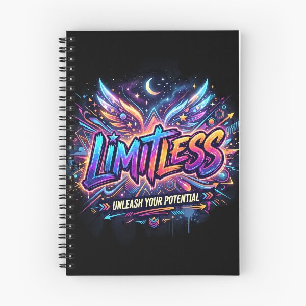 Item preview, Limitless Unleash your Potencial Art Colors Design designed and sold by ART ATTACK ZONE.
