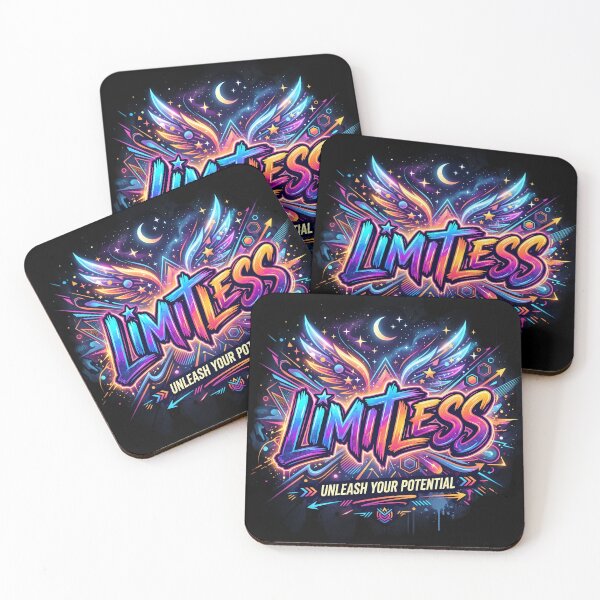 Item preview, Limitless Unleash your Potencial Art Colors Design designed and sold by ART ATTACK ZONE.