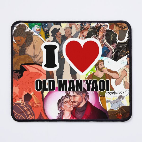Item preview, Old Man Yaoi designed and sold by anakin-qt.