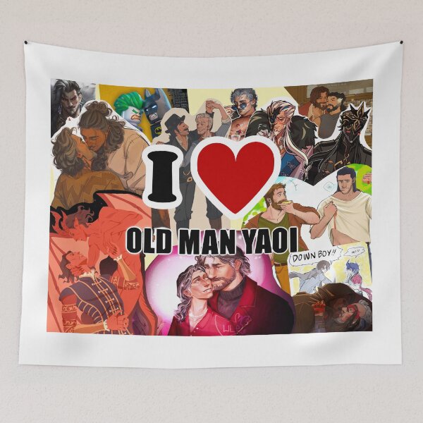 Item preview, Old Man Yaoi designed and sold by anakin-qt.