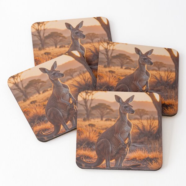 Item preview, Kangaroo Art designed and sold by BeautifulVirtues.