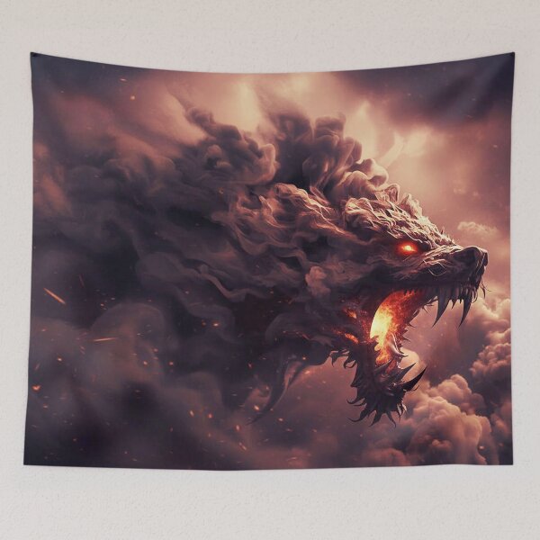 Item preview, Wolf cloud designed and sold by ArtfullMinds.