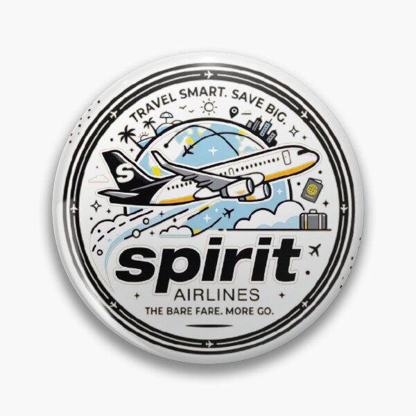 Item preview, spirit airlines design, perfect design for print on demand  designed and sold by Art Wave Studio.