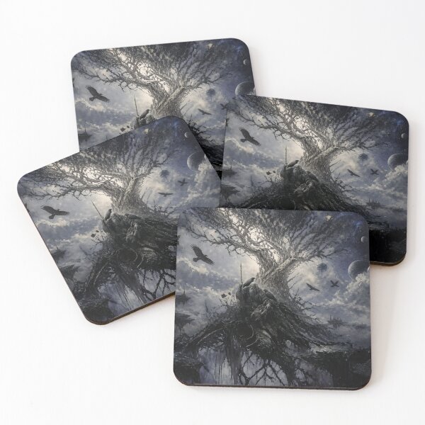 Item preview, Fragmented Wisdom Surreal Odin Wall Art designed and sold by ArtisElec.