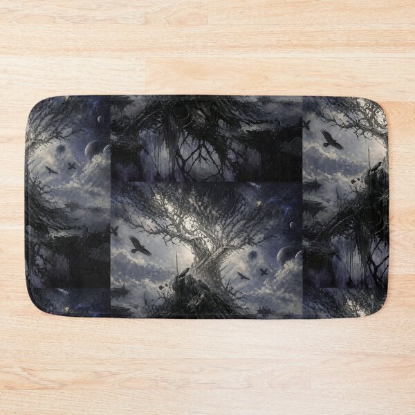 Item preview, Fragmented Wisdom Surreal Odin Wall Art designed and sold by ArtisElec.