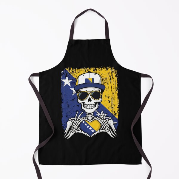 Item preview, Bosnia-Inspired Pride Skeleton Art Tee designed and sold by Colorful Designs.