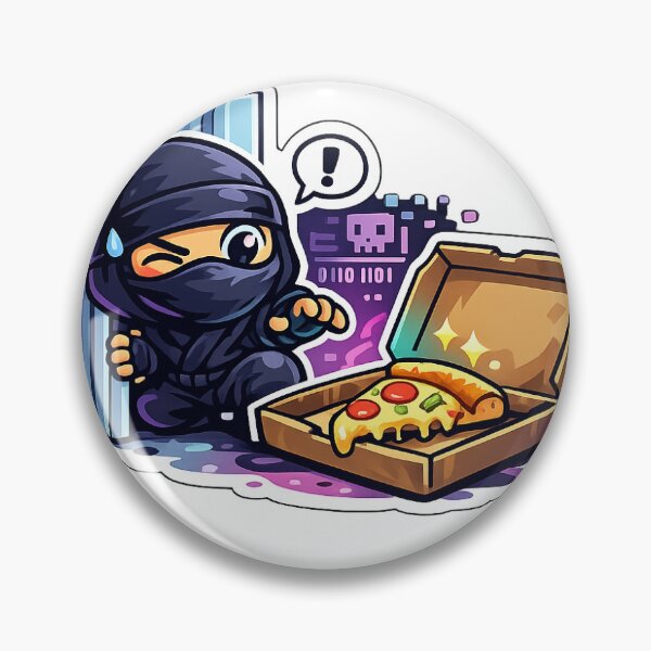 Item preview, Sneaky Ninja Pizza Raid designed and sold by Rikkimaru07.
