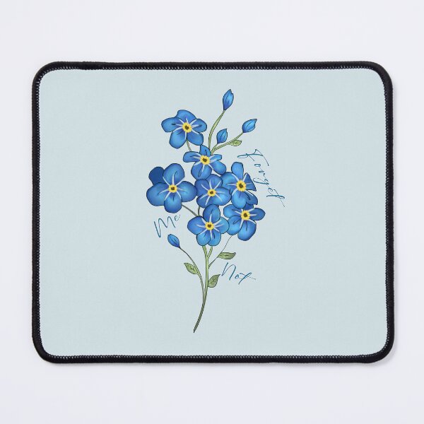 Item preview, Doodle Forget Me Not designed and sold by Ninaa-Art.