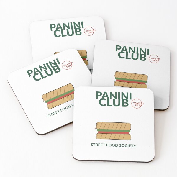Item preview, Panini Club Street Food Society, street food club designed and sold by Adam 7ea.