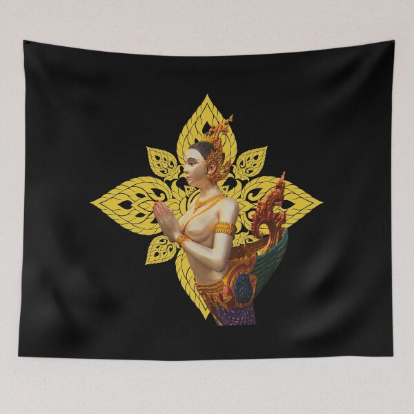 Item preview, Kinnaree Muse of Thailand designed and sold by Linklandiya.