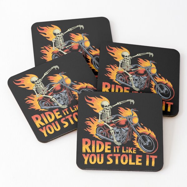 Artikelvorschau, Ride It Like You Stole It Skeleton entworfen und verkauft von Mizaaj.