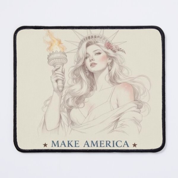 Item preview, Make America Hot Again- Lady Liberty designed and sold by MKThreadsStudio.