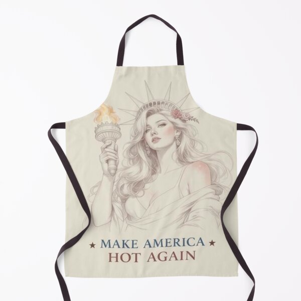 Item preview, Make America Hot Again- Lady Liberty designed and sold by MKThreadsStudio.