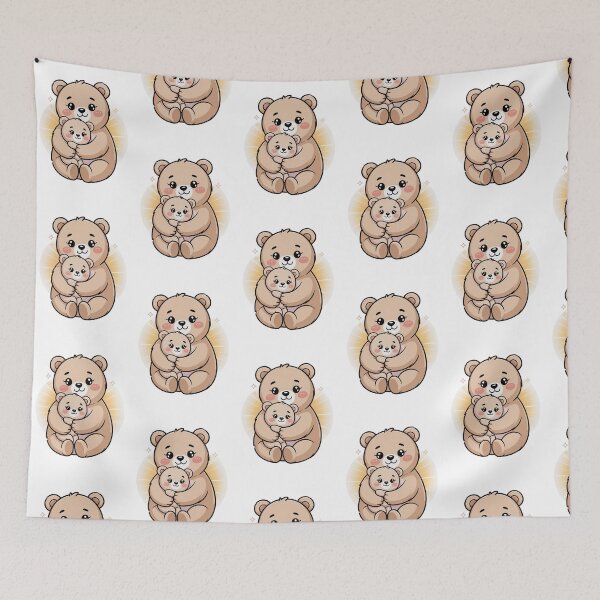 Item preview, Father’s Day Bear | Kawaii | Dad Gift designed and sold by InspiredCreatives.
