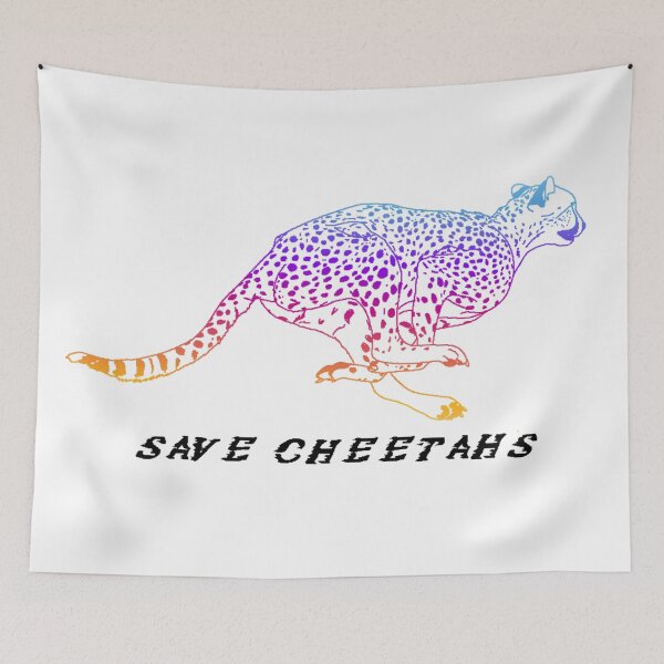 Item preview, Save Cheetahs designed and sold by Carissariley.