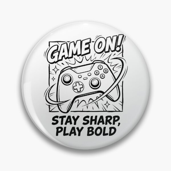 Item preview, Video game controller with gamer phrase designed and sold by Gamershop22025.