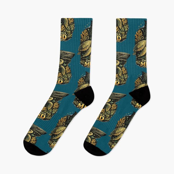 Item preview, Sea turtle and shark on a coral reef designed and sold by Elnica.