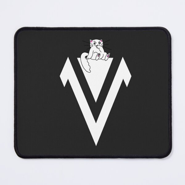 Item preview, Le Chat Gourmand et Verana black background designed and sold by Darlenehb.