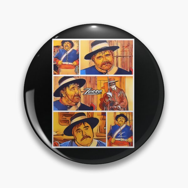 Item preview,  Zorro Don Diego De La Vega Sergeant Garcia Comic designed and sold by ZFStore.
