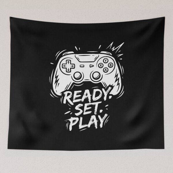 Item preview, Video game controller with gamer phrase designed and sold by Gamershop22025.