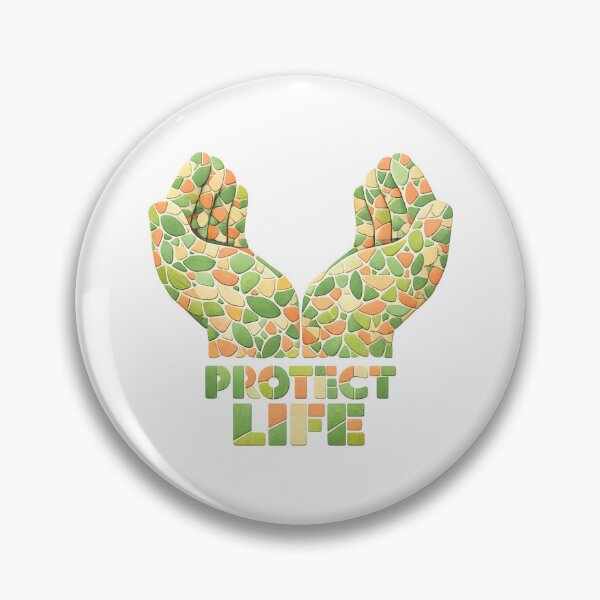 Item preview, Protect Life – Mosaic Fair Trade Message designed and sold by LuveraxArt.