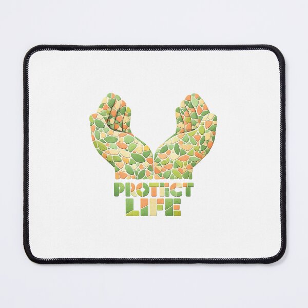 Item preview, Protect Life – Mosaic Fair Trade Message designed and sold by LuveraxArt.