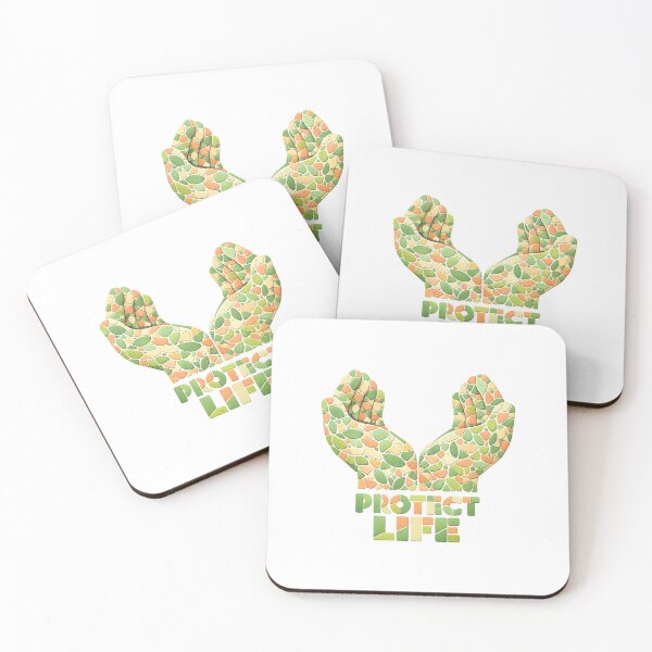Item preview, Protect Life – Mosaic Fair Trade Message designed and sold by LuveraxArt.