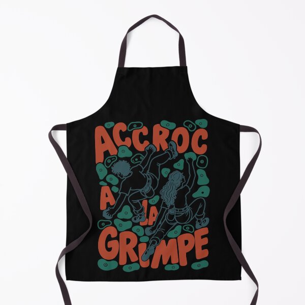 Item preview, Accroc A La Grimpe Bouldering Illustration Art designed and sold by Mizaaj.