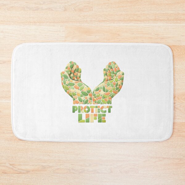 Item preview, Protect Life – Mosaic Fair Trade Message designed and sold by LuveraxArt.