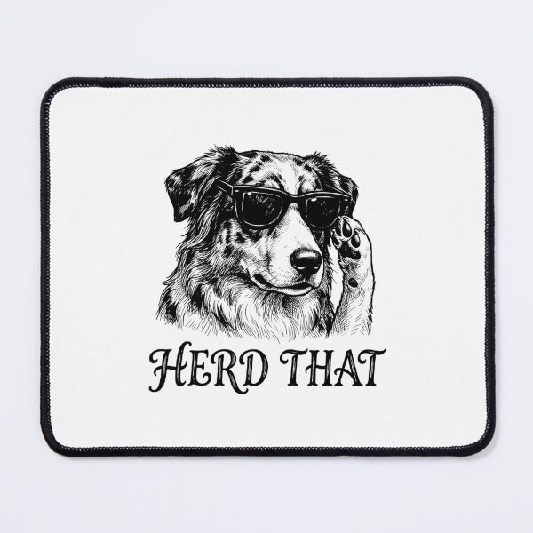 Item preview, I Herd You Australian Shepherd Aussie Dog Mom designed and sold by gunaone-design.