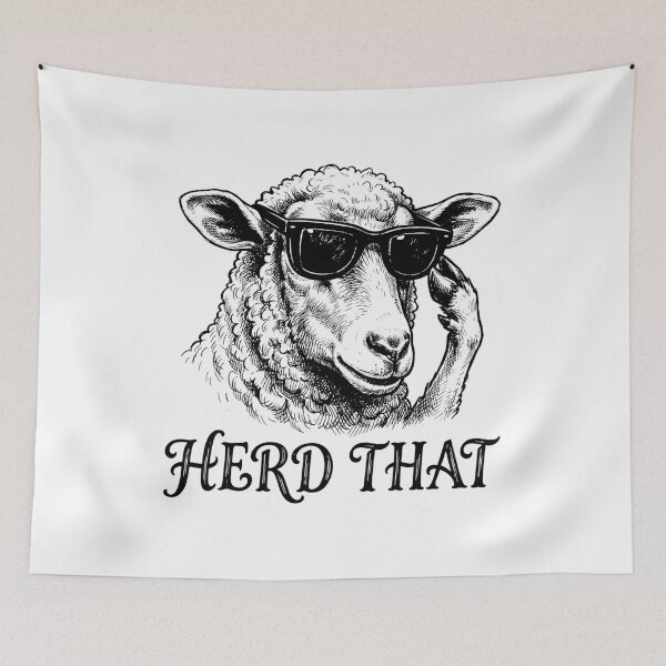 Item preview, Herd That Sheep Farmer Funny Farm Life designed and sold by gunaone-design.
