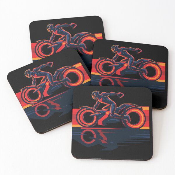 Item preview, Red Neon Tech Logo – Futuristic Cyber Grid Design designed and sold by What you are is Beautiful.