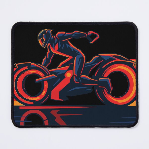 Item preview, Red Neon Tech Logo – Futuristic Cyber Grid Design designed and sold by What you are is Beautiful.